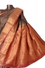 Traditional Contrast Wedding South Silk Saree